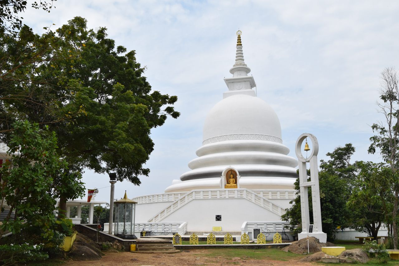 Cantaloupe Levels Japanese Peace Pagoda