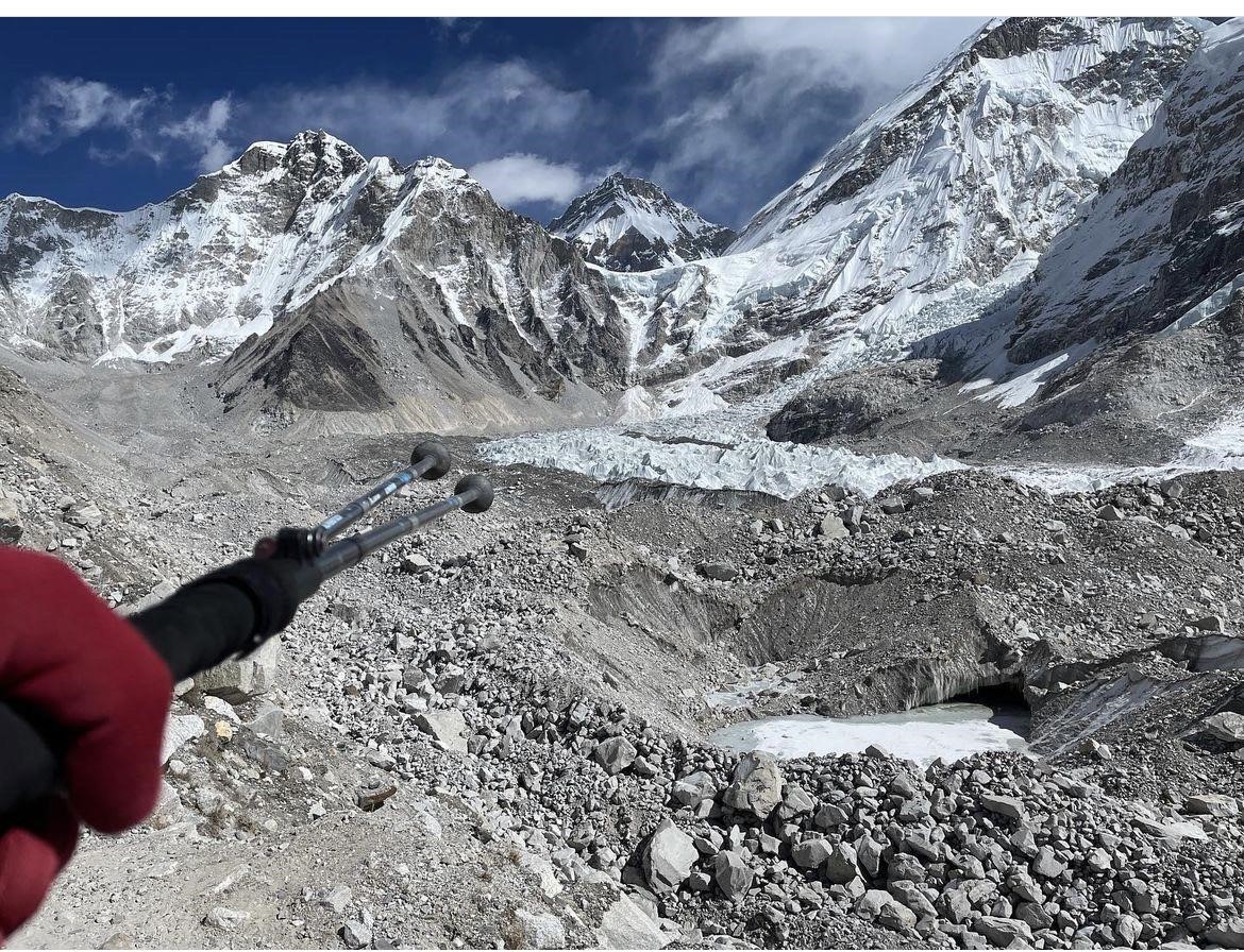 View of Everest Base Camp 5364m